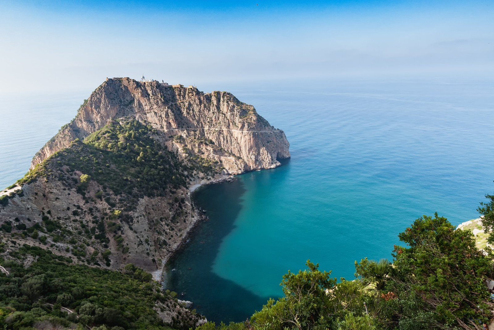 mediterranean bejaia kabylia algeria landscape north africa 2k 4k