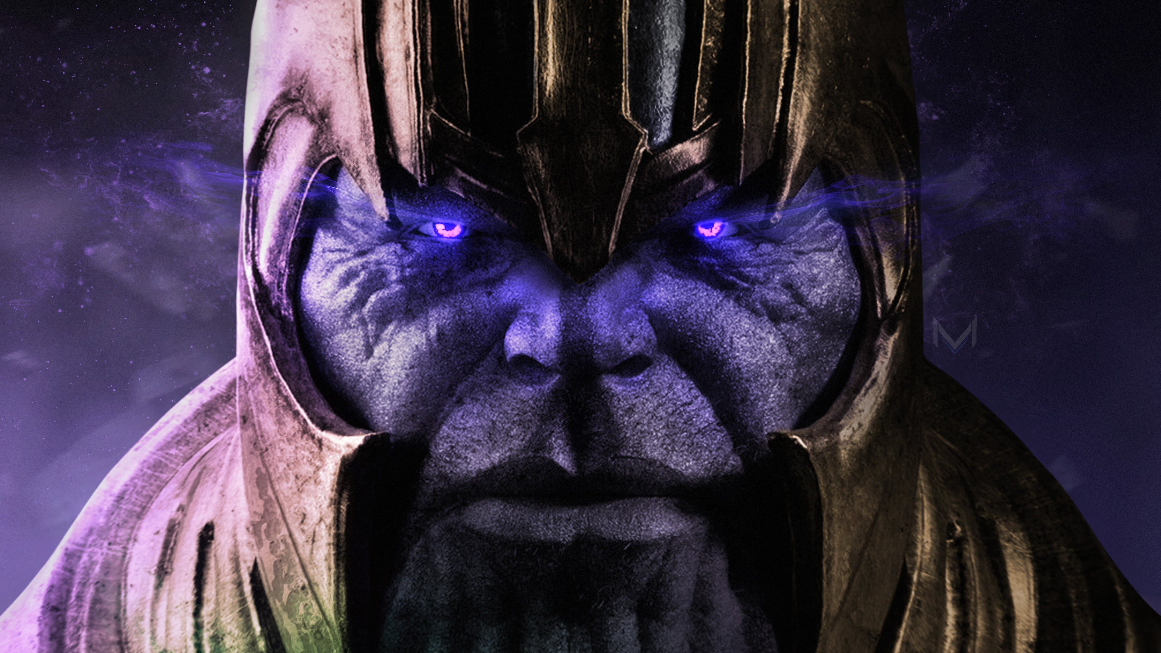 thanos hd artist artwork deviantart digital art superheroes 2k 4k