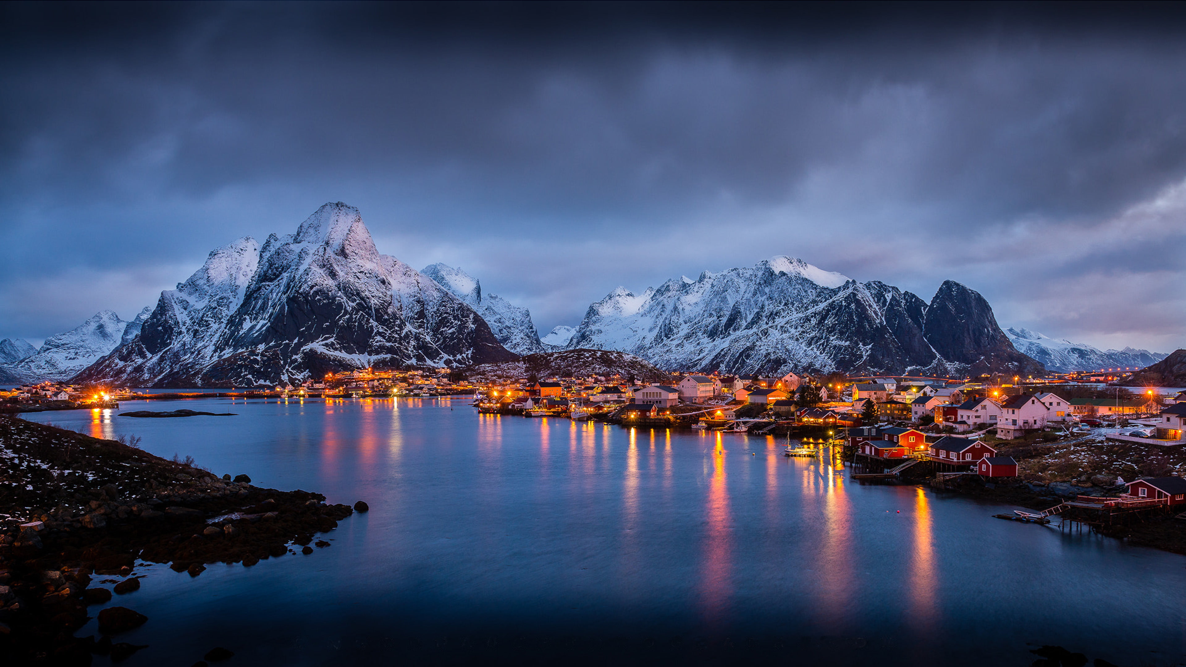 The Magic Islands Of Lofoten Norway Europe Winter Morning Light Landscape Desktop Hd Wallpaper For Pc Tablet And Mobile 51 2k 4k