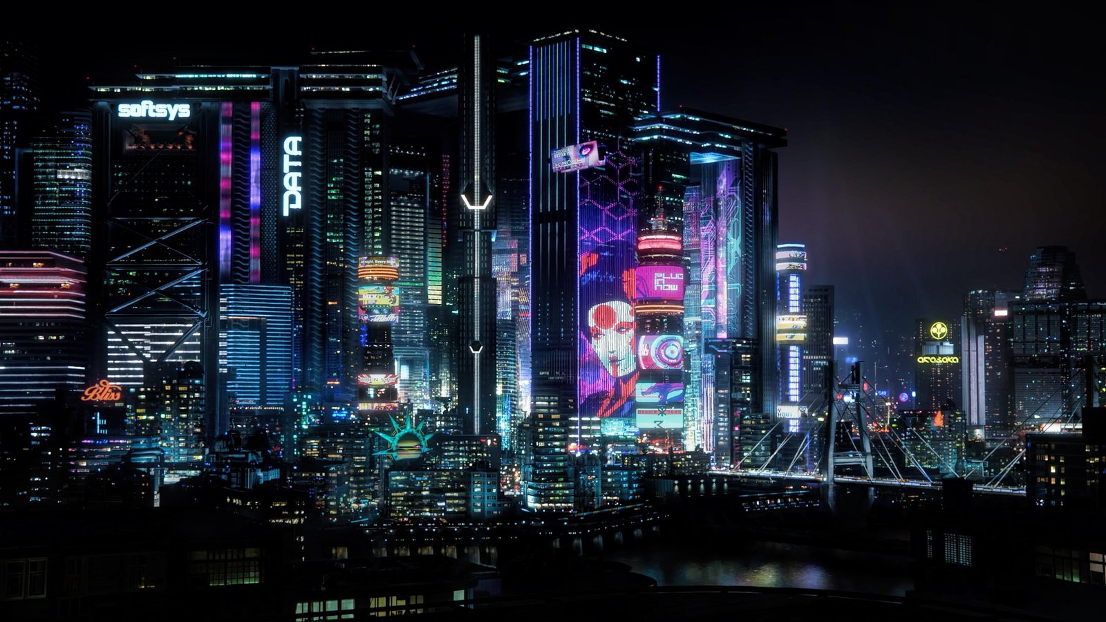 Video Game Cyberpunk 2k 4k