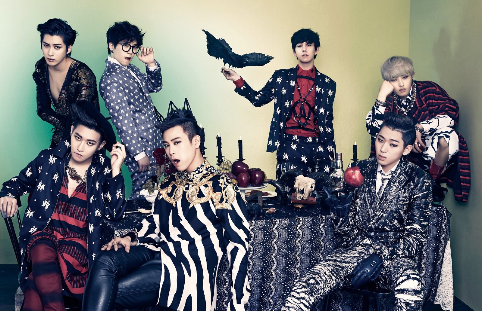 Blockb K pop Zico Jaehyo P O Park Kyung B Bomb Taeil 2k