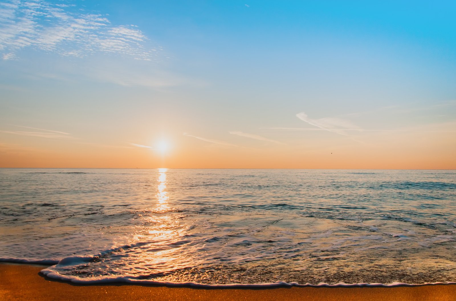 landscape tropical beach Sun sea 2k 4k