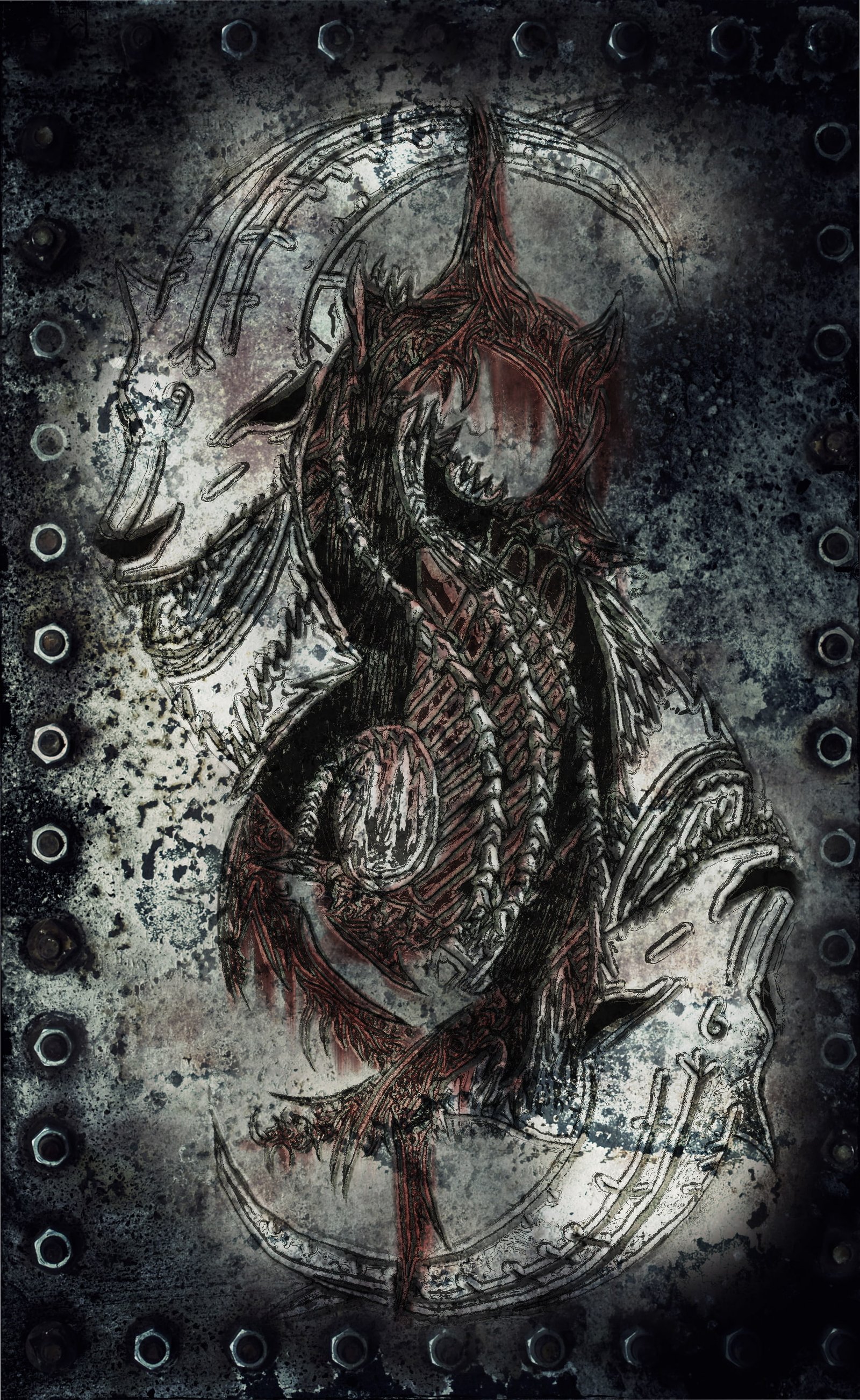 metal band Slipknot logo animal art and craft themes 2k