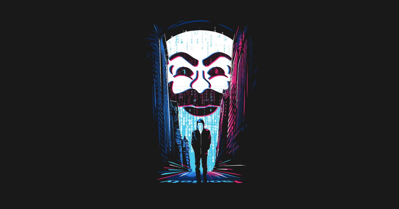 mr robot tv shows artwork mask disguise spooky 2k 4k 5k 8k 10k