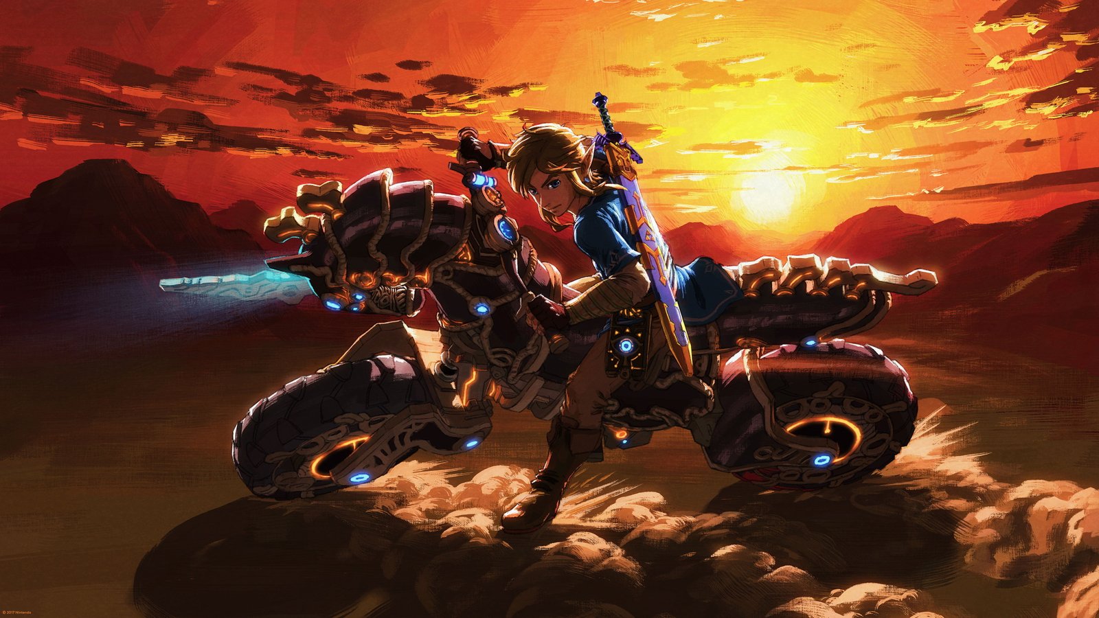 Nintendo Switch Club Link The Legend of Zelda Breath the Wild 2k 4k