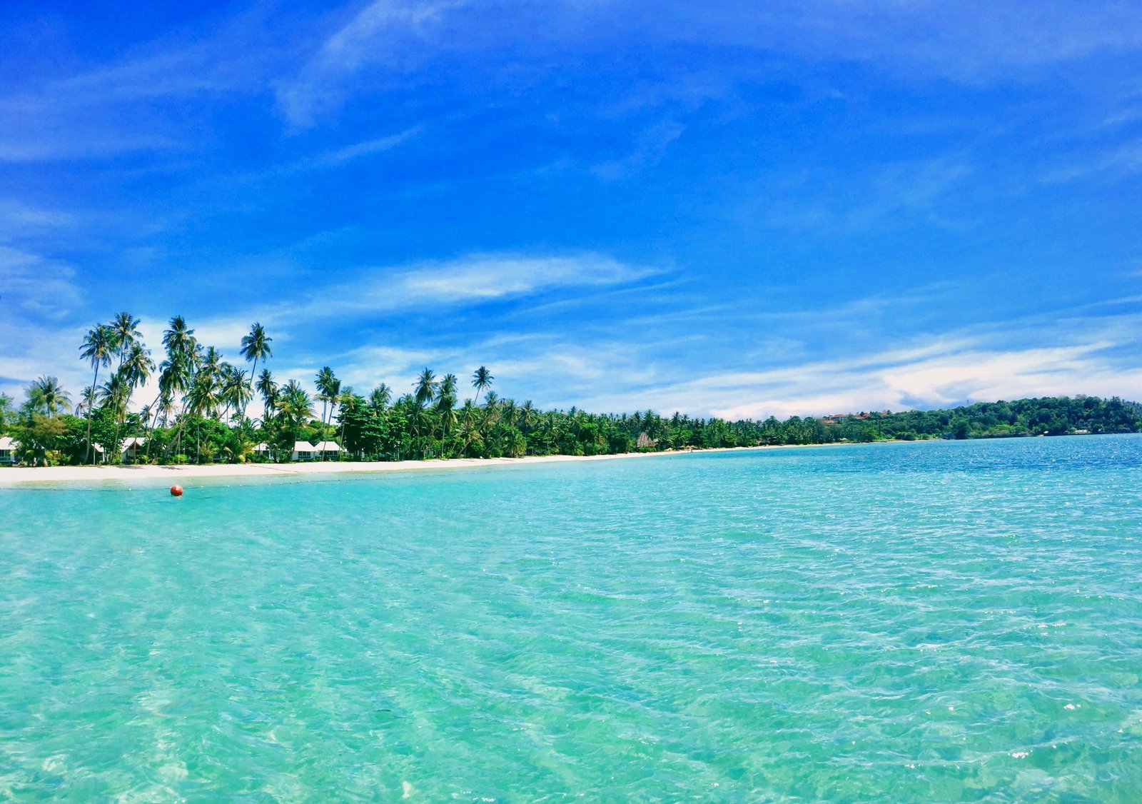 thailand tambon koh chang tai beach mak scenery landscape 2k 4k