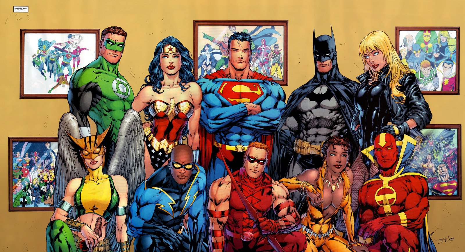 Vixen Hawkgirl Black Canary Red Tornado Lightning 2k
