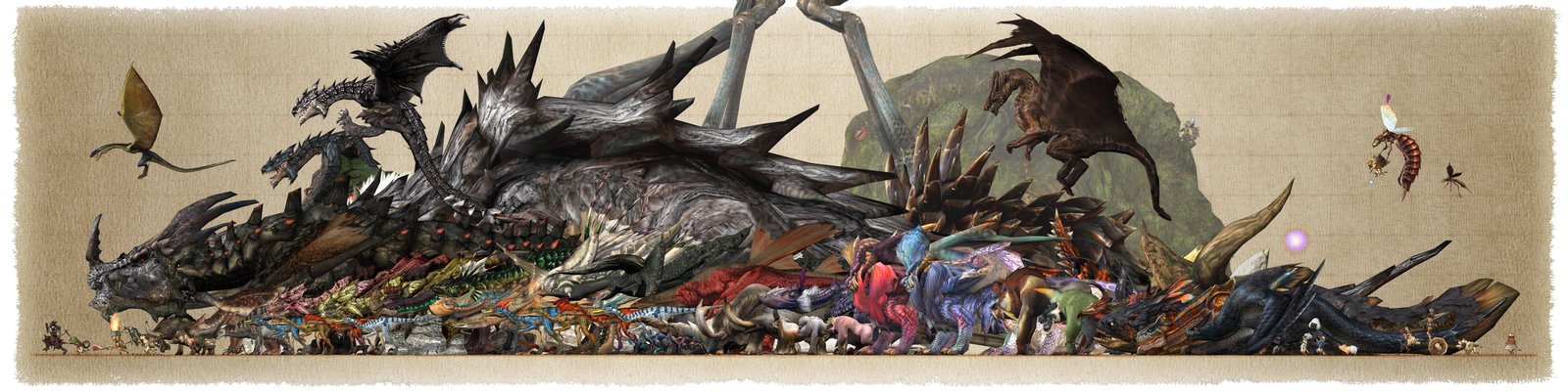 dragons wallpaper Monster Hunter PSP video games creativity 2k 4k 5k