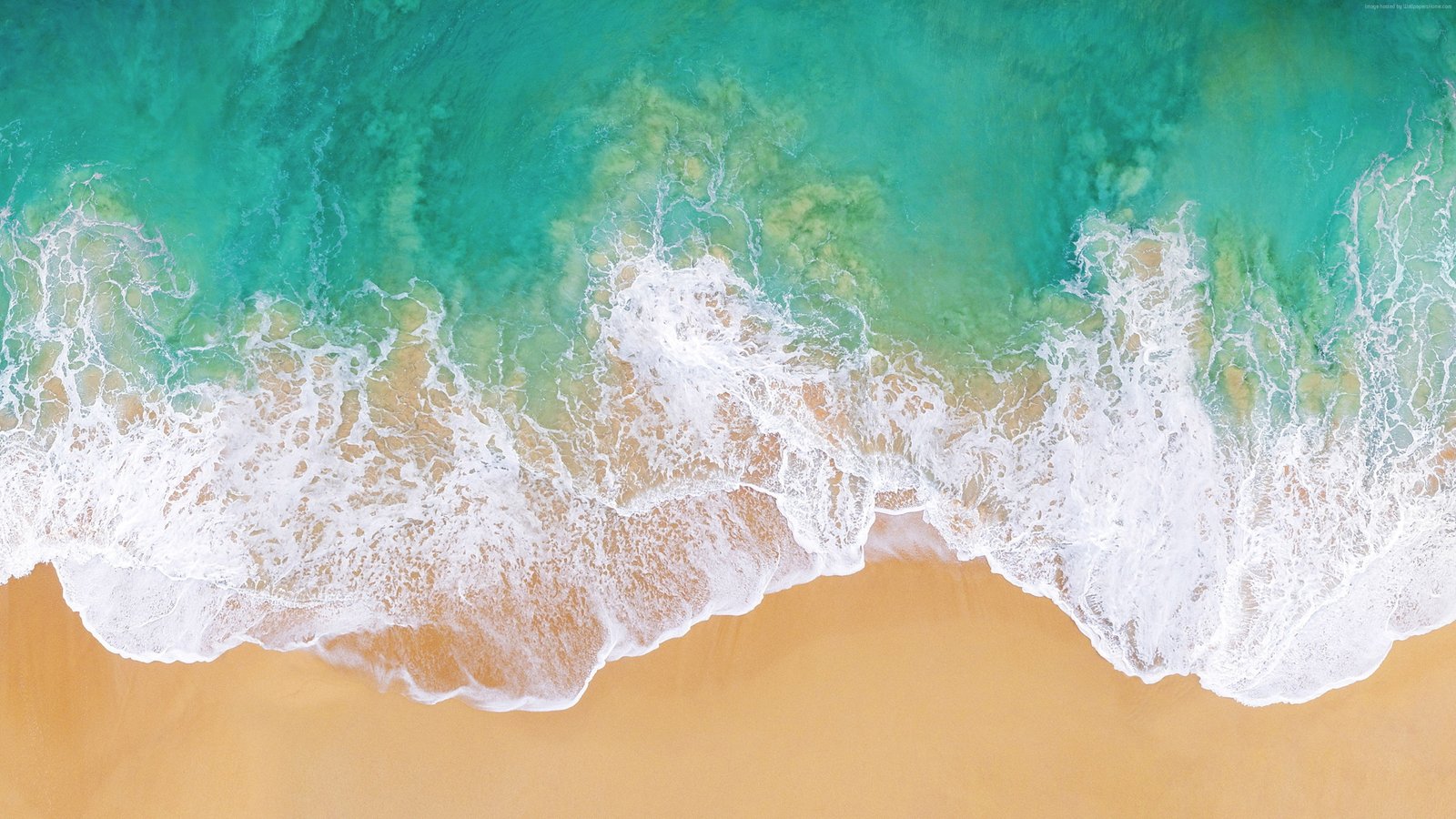 iOS 11 Beach ocean 2k 4k