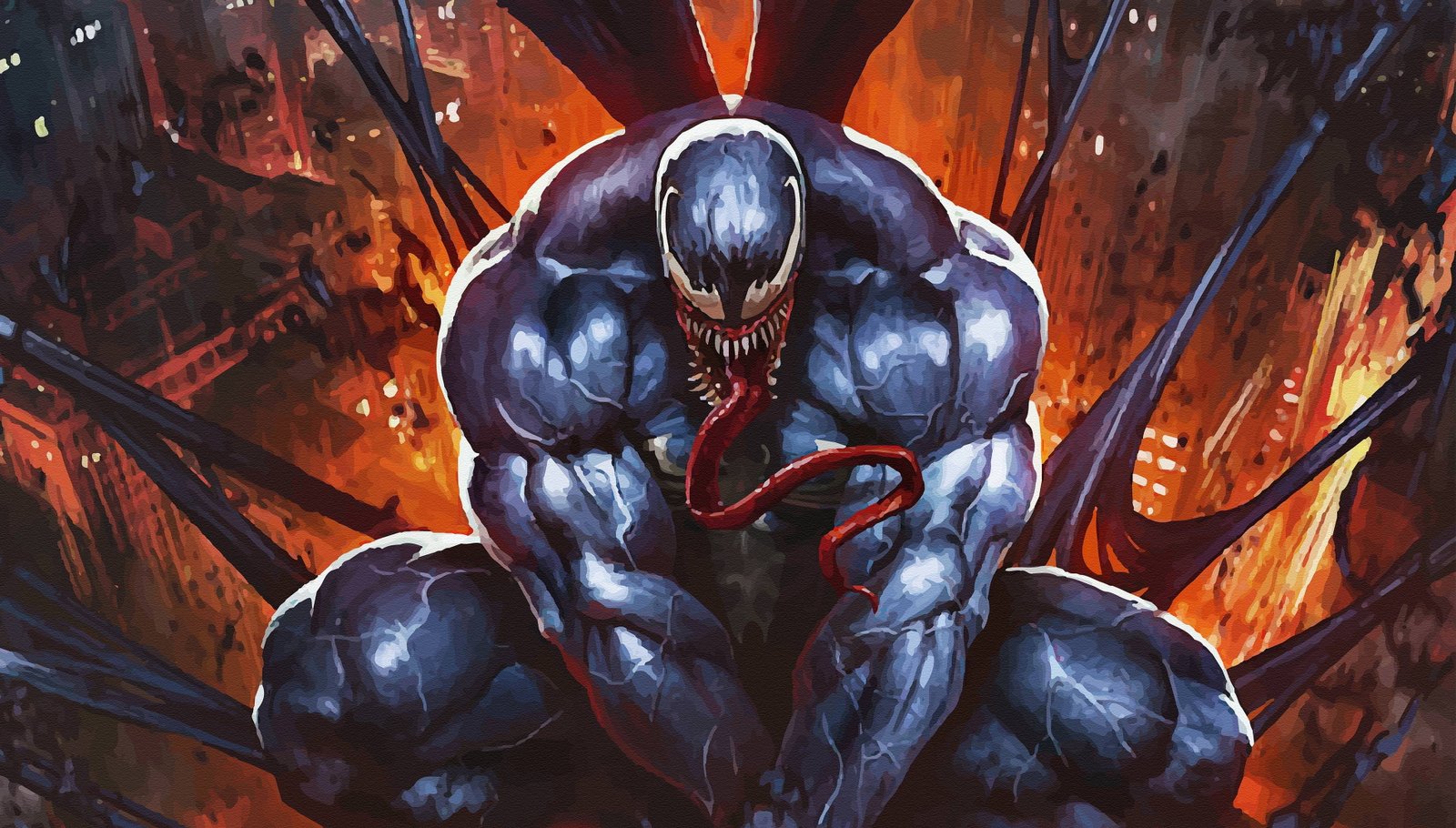 venom movie hd artist artstation artwork digital art 2k 4k