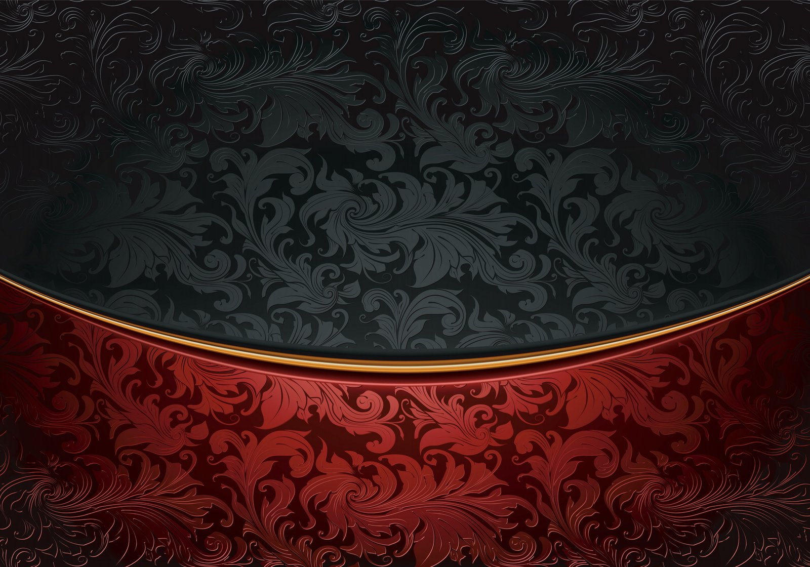 black and red floral textile retro pattern vector dark ornament 2k 4k 5k