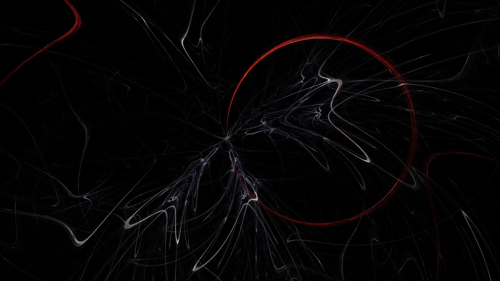 black darkness abstract art circle uhd night 2k 4k 5k 8k