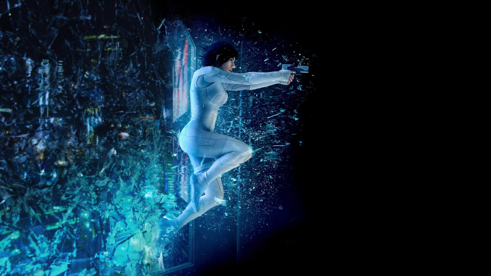 Ghost in the Shell wallpaper Scarlett Johansson Kusanagi Motoko 2k 4k 5k