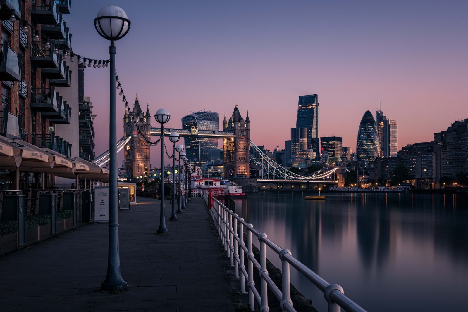 london england tower bridge river cityscape hd 2k 4k 5k