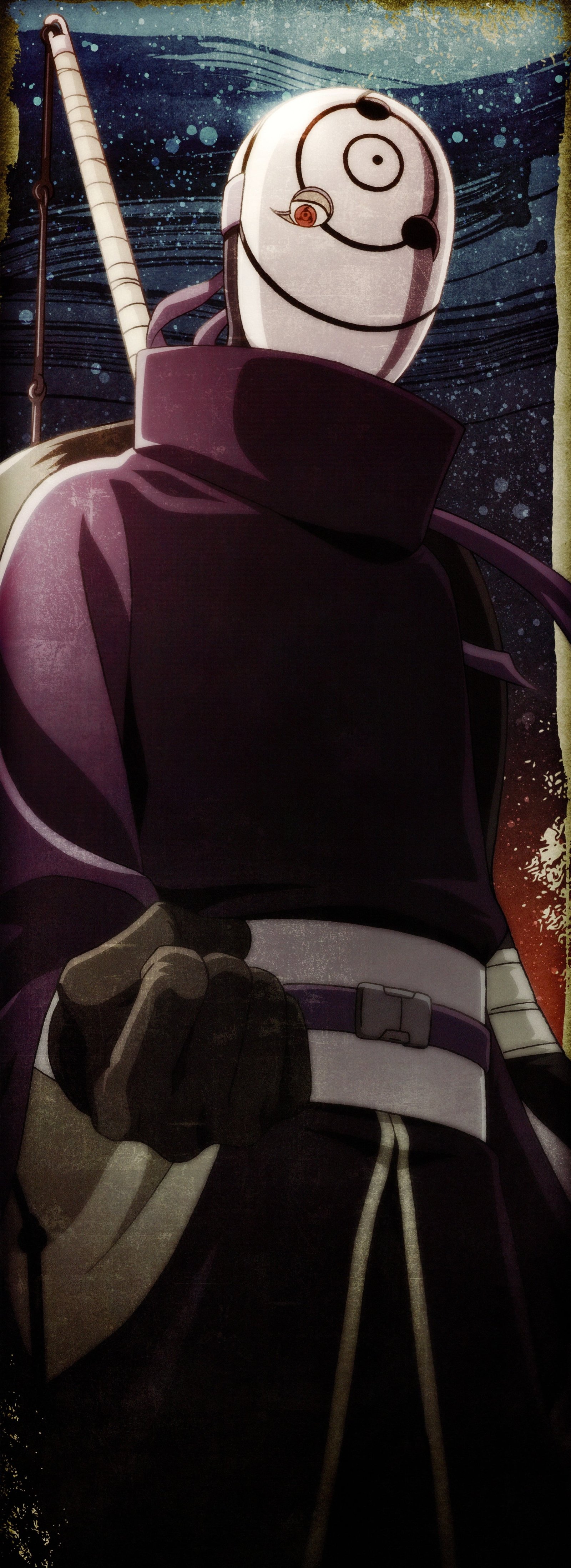 Naruto Uchiha Obito Shippuuden Tobi one person clothing 2k