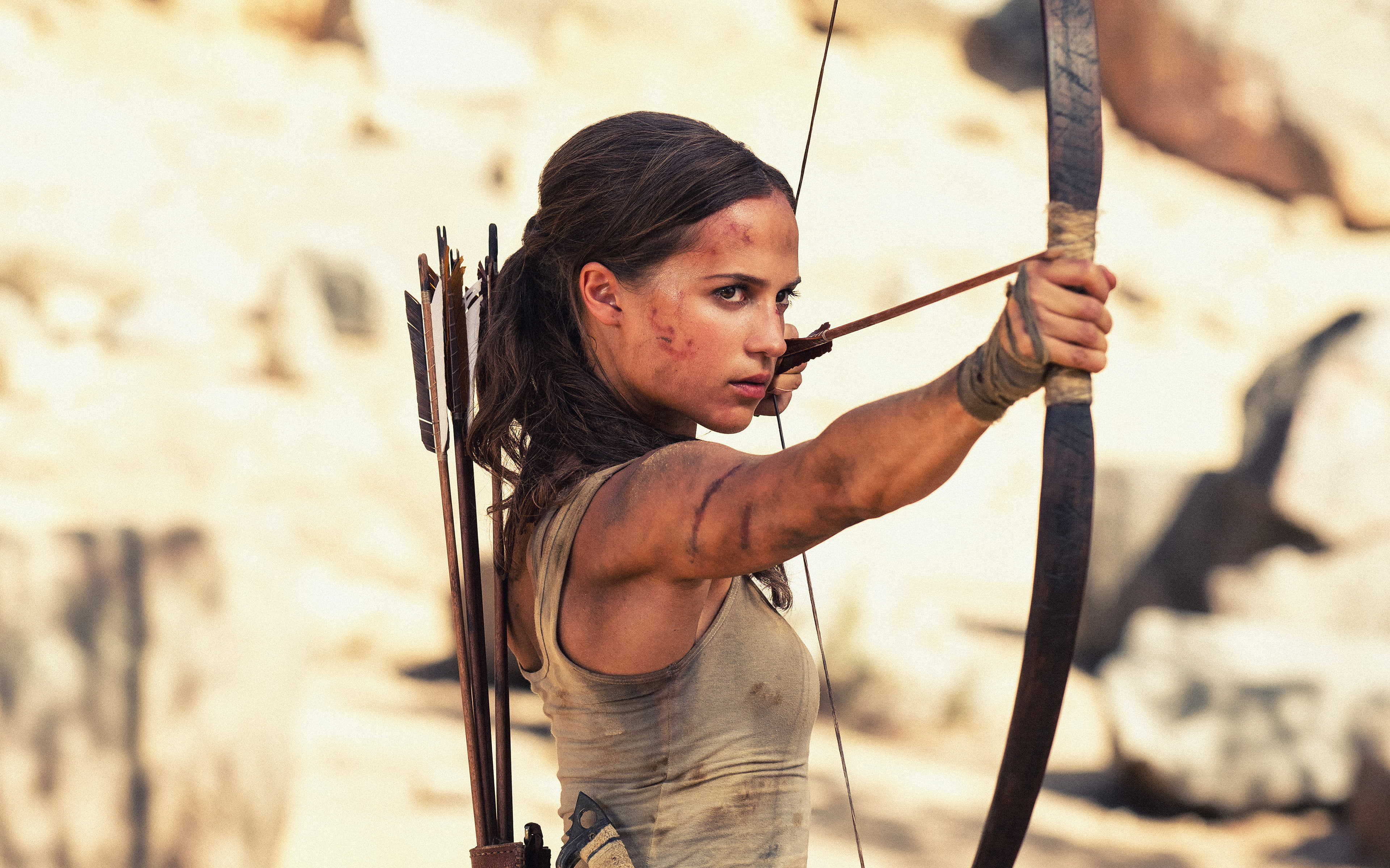 Tomb Raider Alicia Vikander 2k 4k