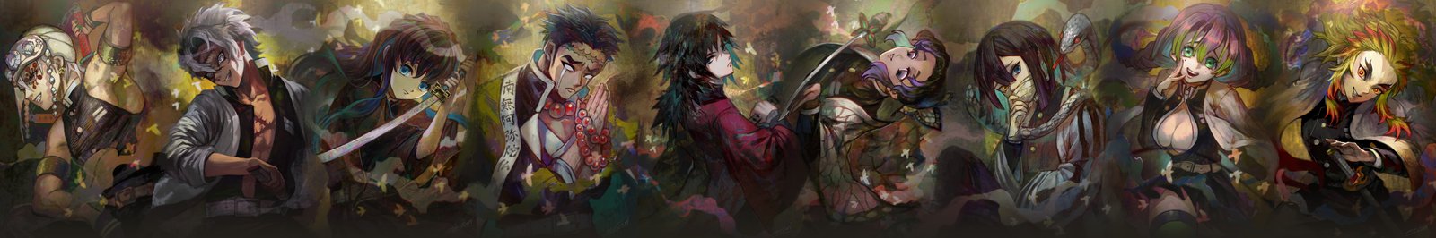 Anime Demon Slayer Kimetsu no Yaiba Giyuu Tomioka Gyomei Himejima 2k 4k 5k 8k 10k