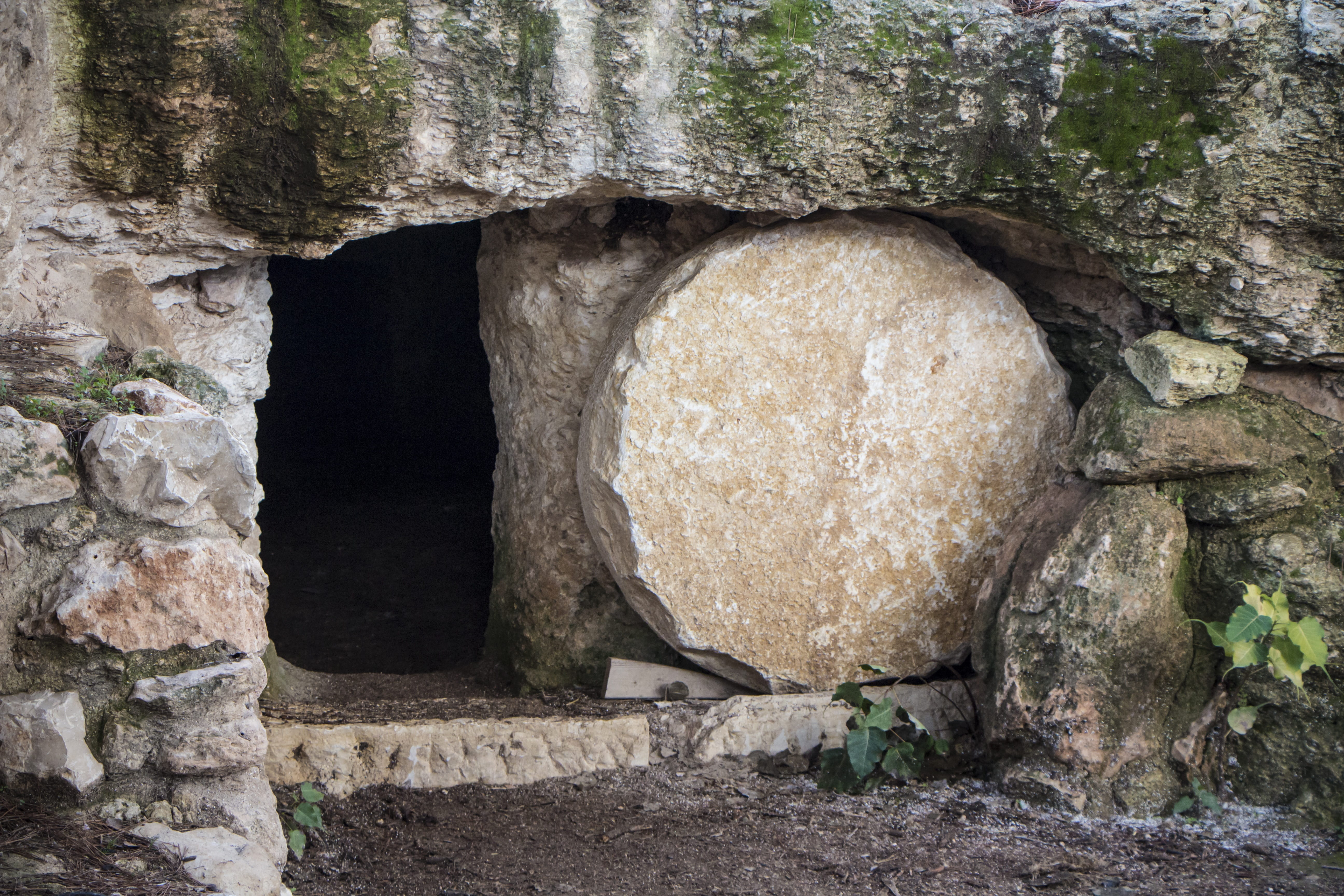 empty tomb nazareth israel village jesus stone 2k 4k 5k