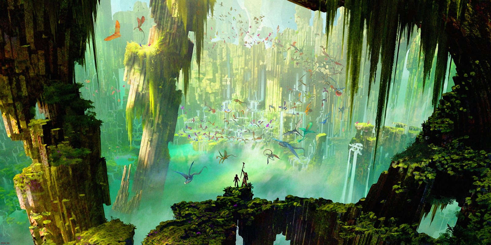 green plants concept art landscape animated movies dragon 2k 4k 5k