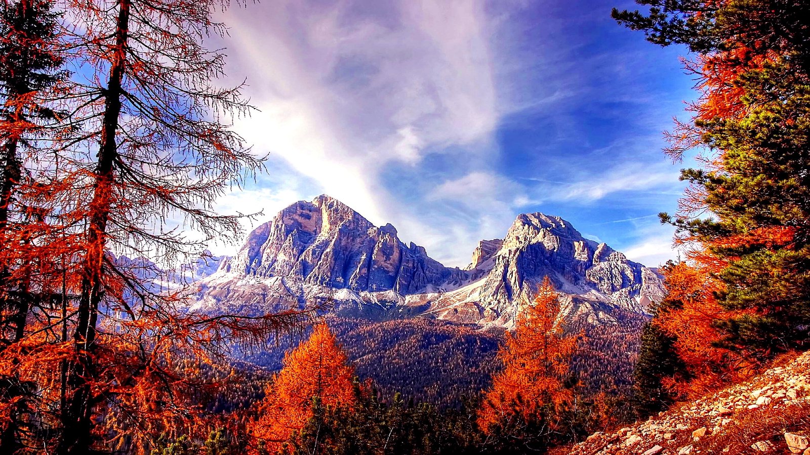 nature sky wilderness mountain autumn tree woody plant 2k 4k