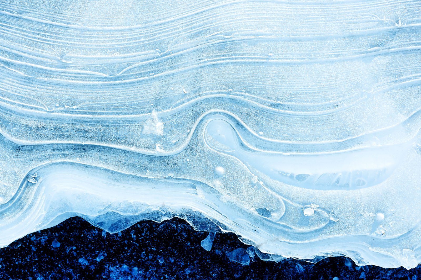 Closeup shot of winter ice texture textures abstract backgrounds 2k 4k 5k