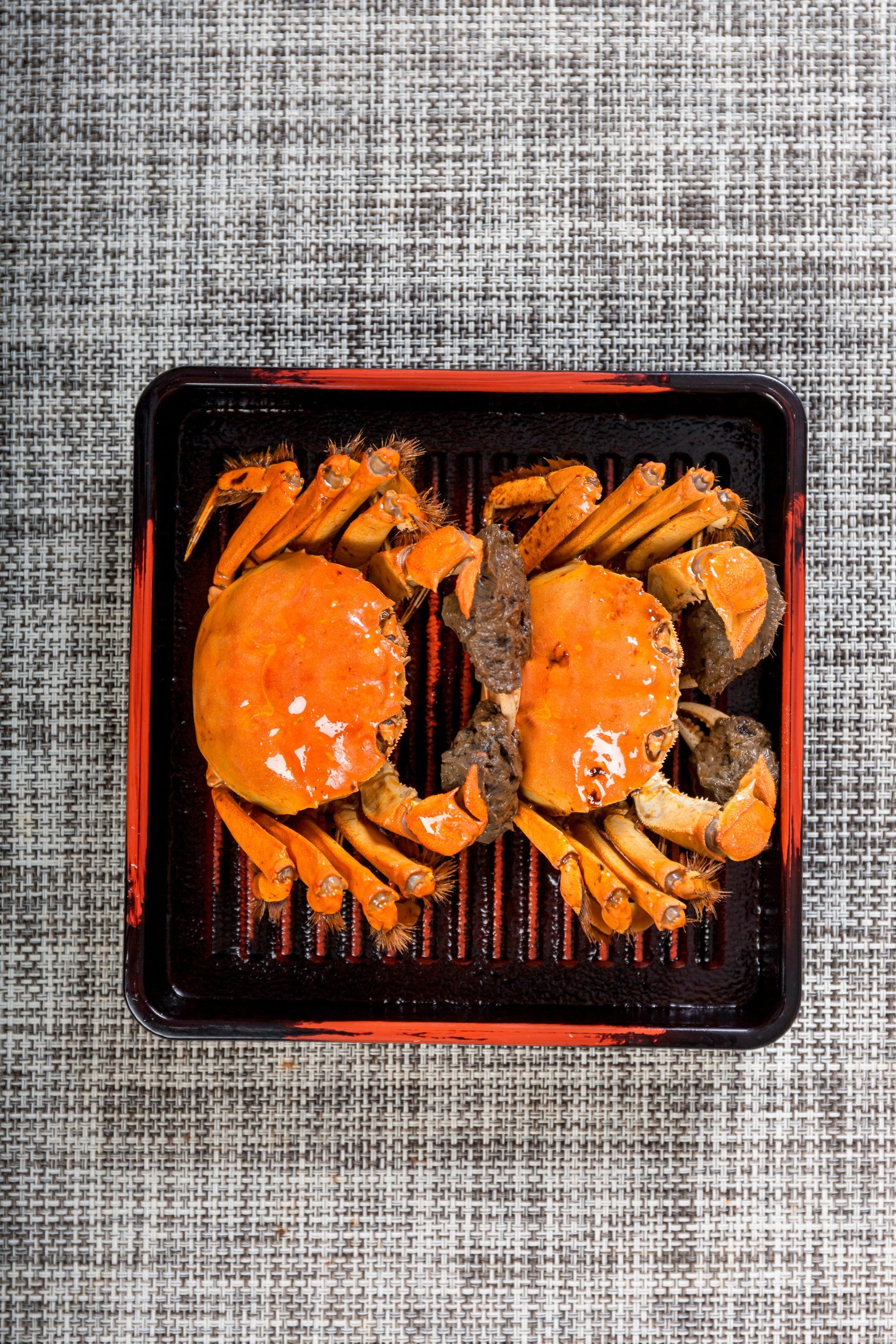 food background seafood crabs and drink directly above 2k 4k