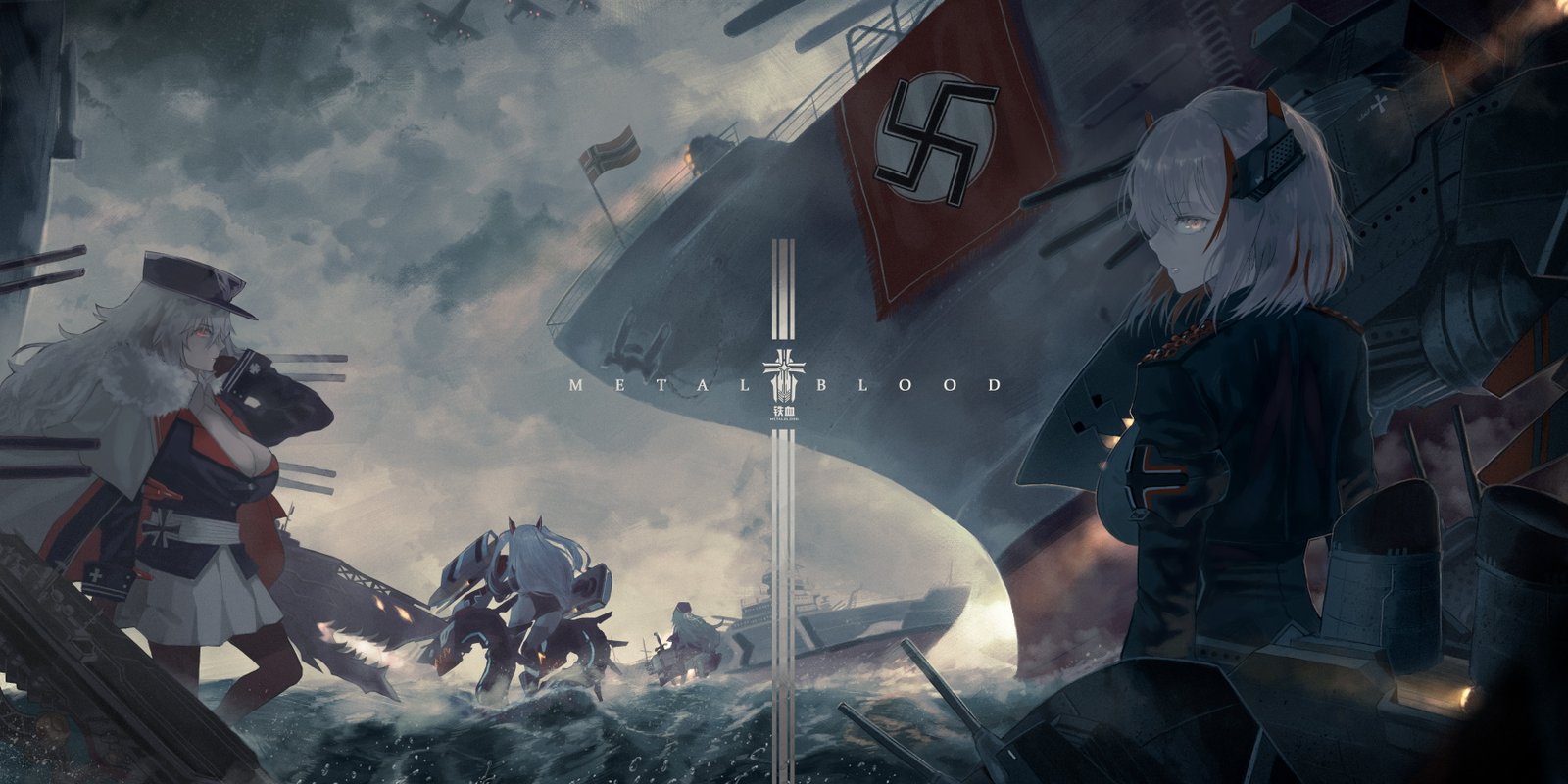 Anime Azur Lane Graf Zeppelin Prinz Eugen 2k 4k 5k