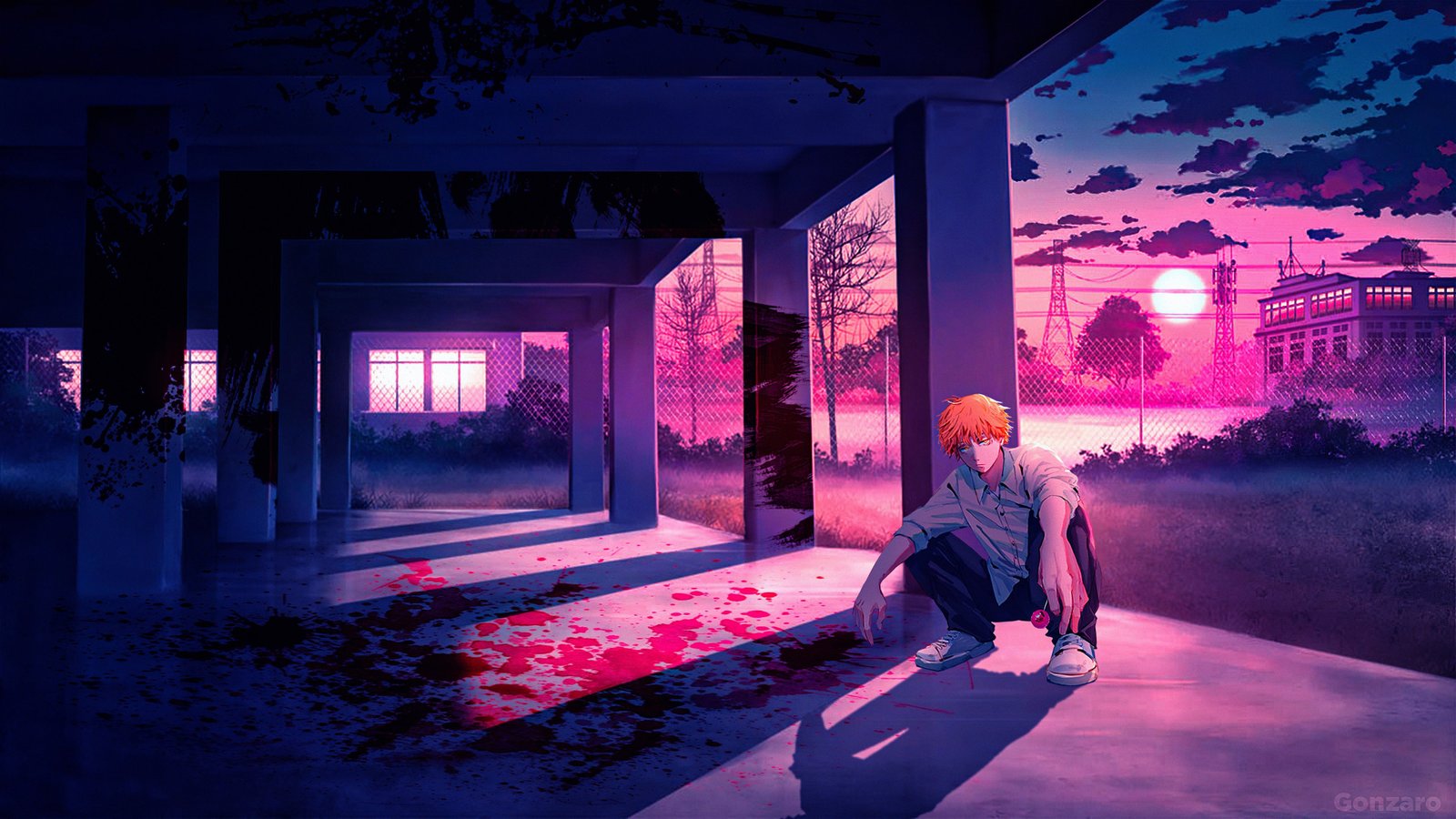 Chainsaw Man anime denji 2k 4k