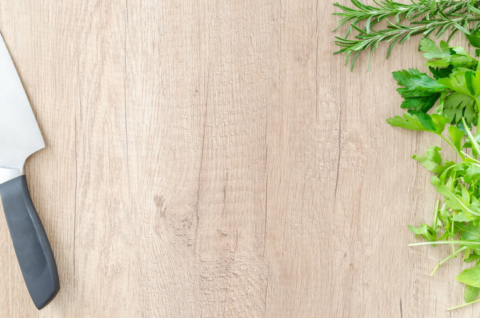 cutting knife near celery food background wooden table herb 2k 4k 5k
