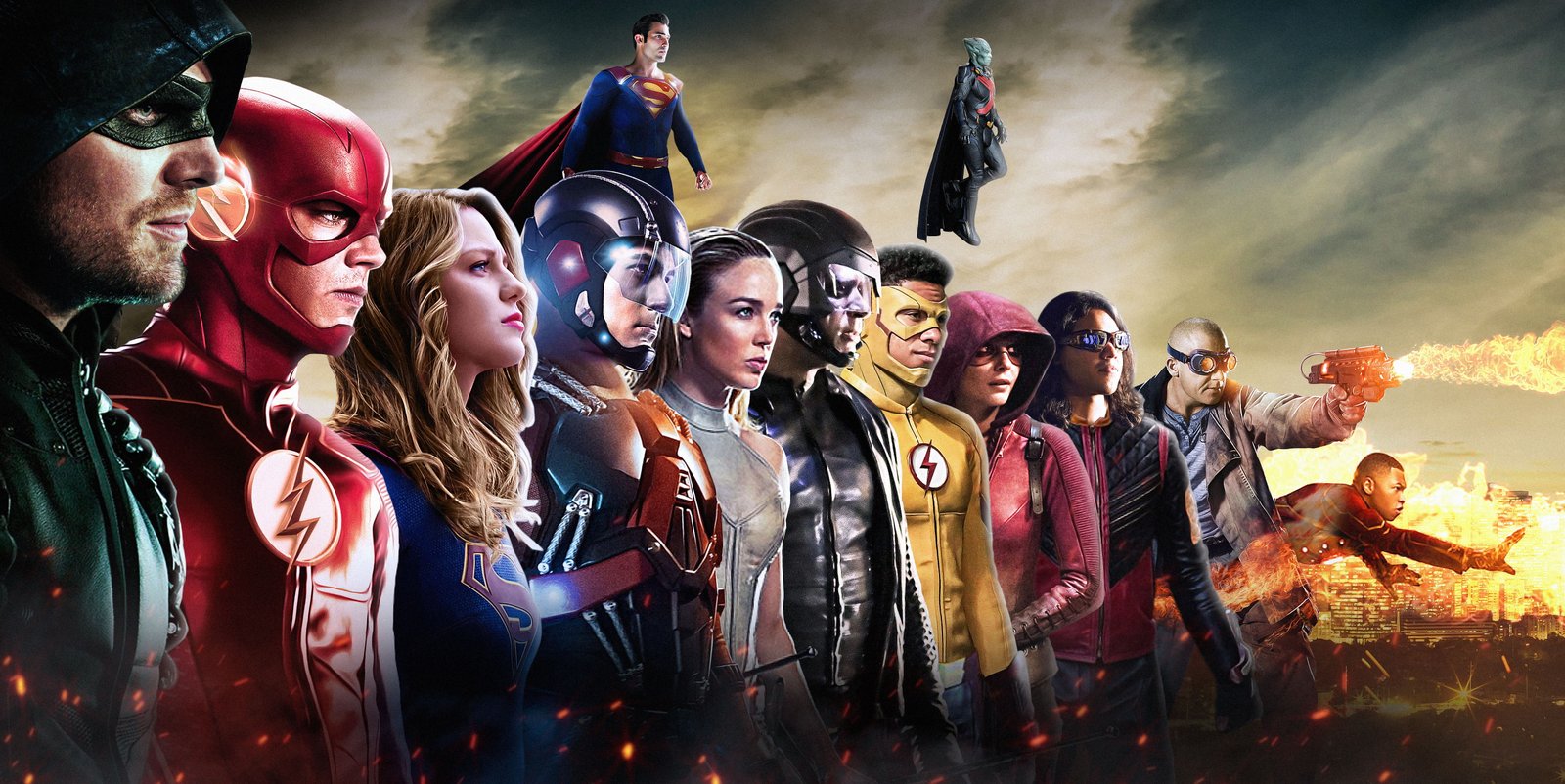 Firestorm DC Comics White Canary Arrow Atom Supergirl 2k 4k 5k