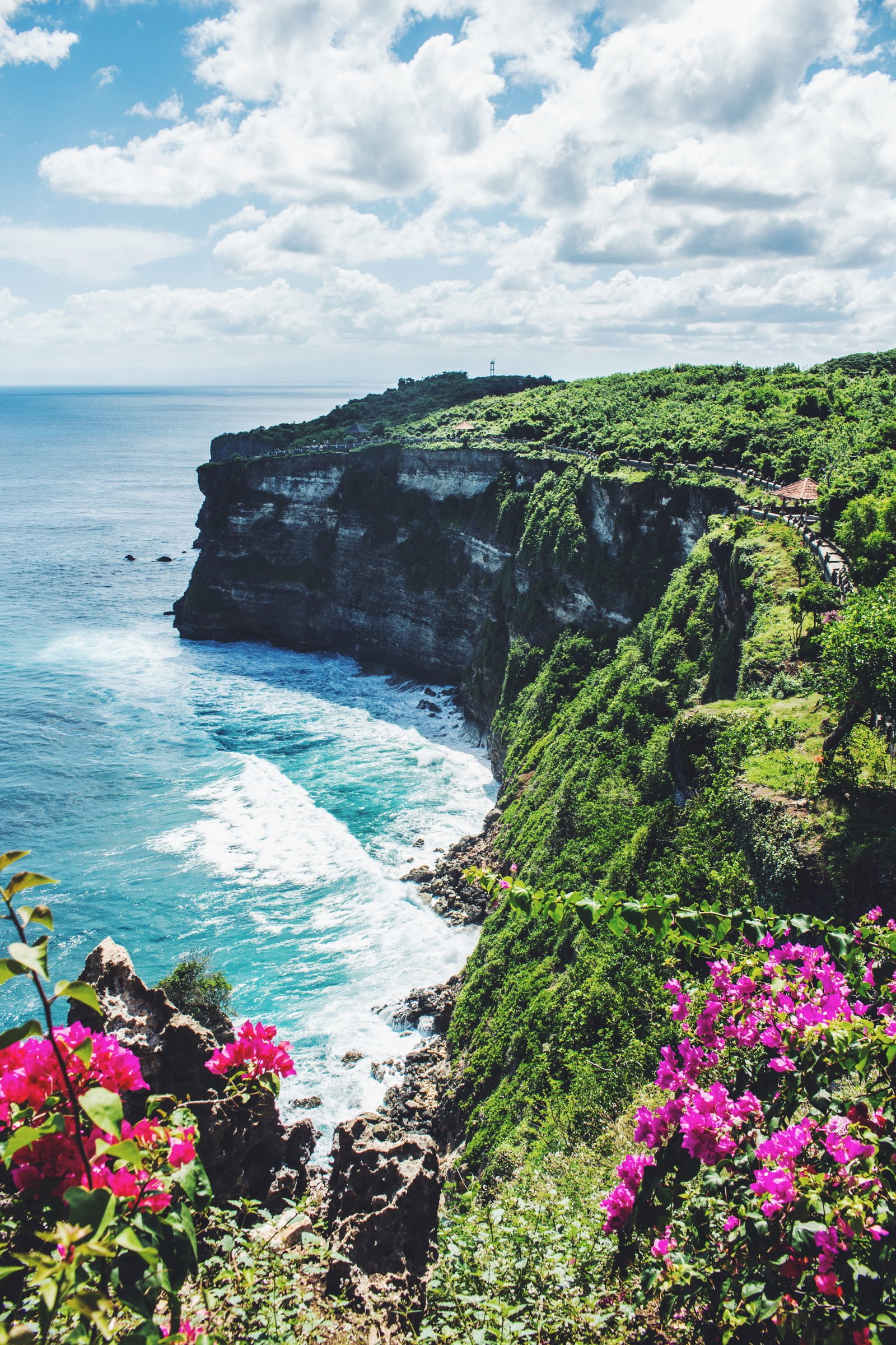 indonesia uluwatu temple bali tropical island coast travel 2k