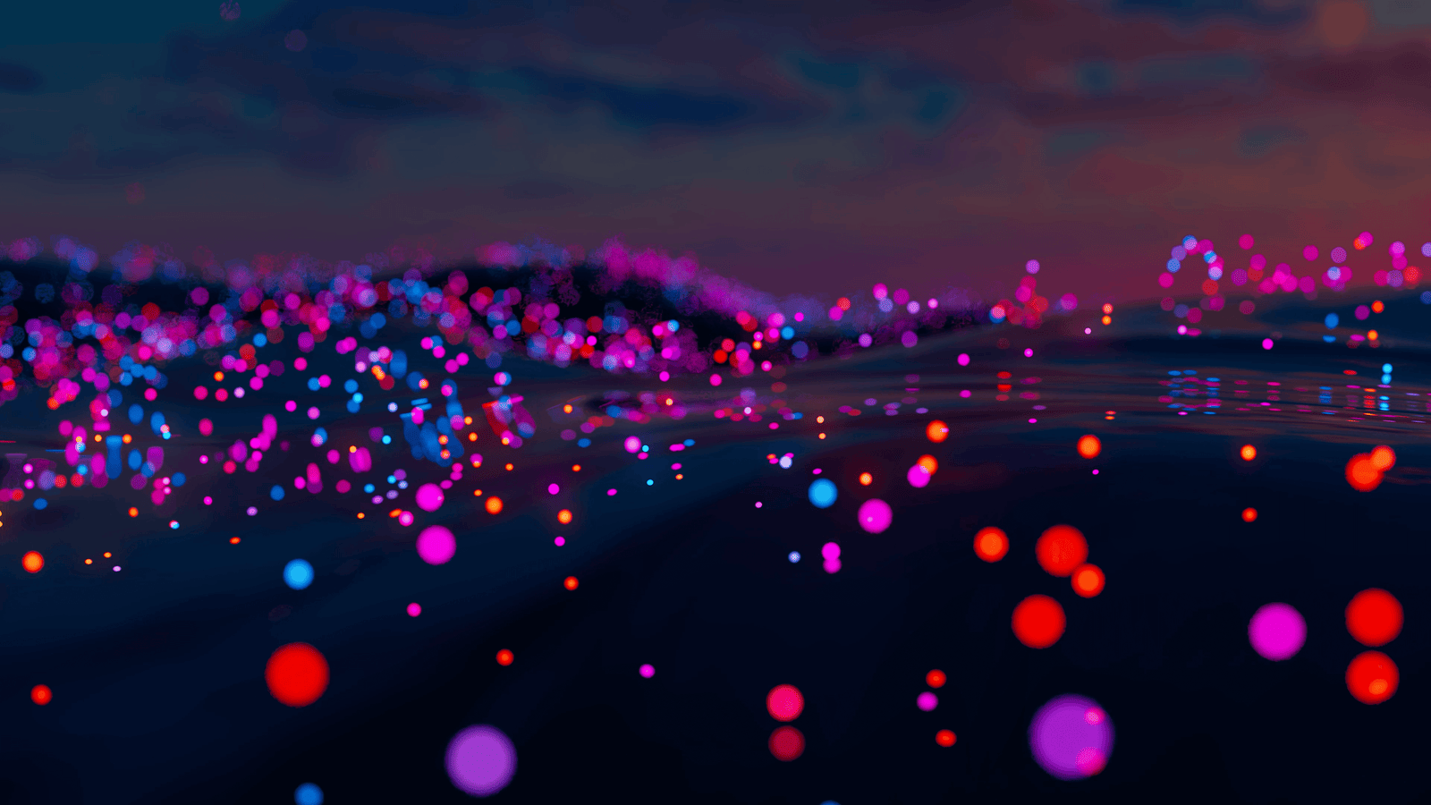 Contour colourful color sparkle lights abstract digital digitalart minimalism 2k 4k 5k