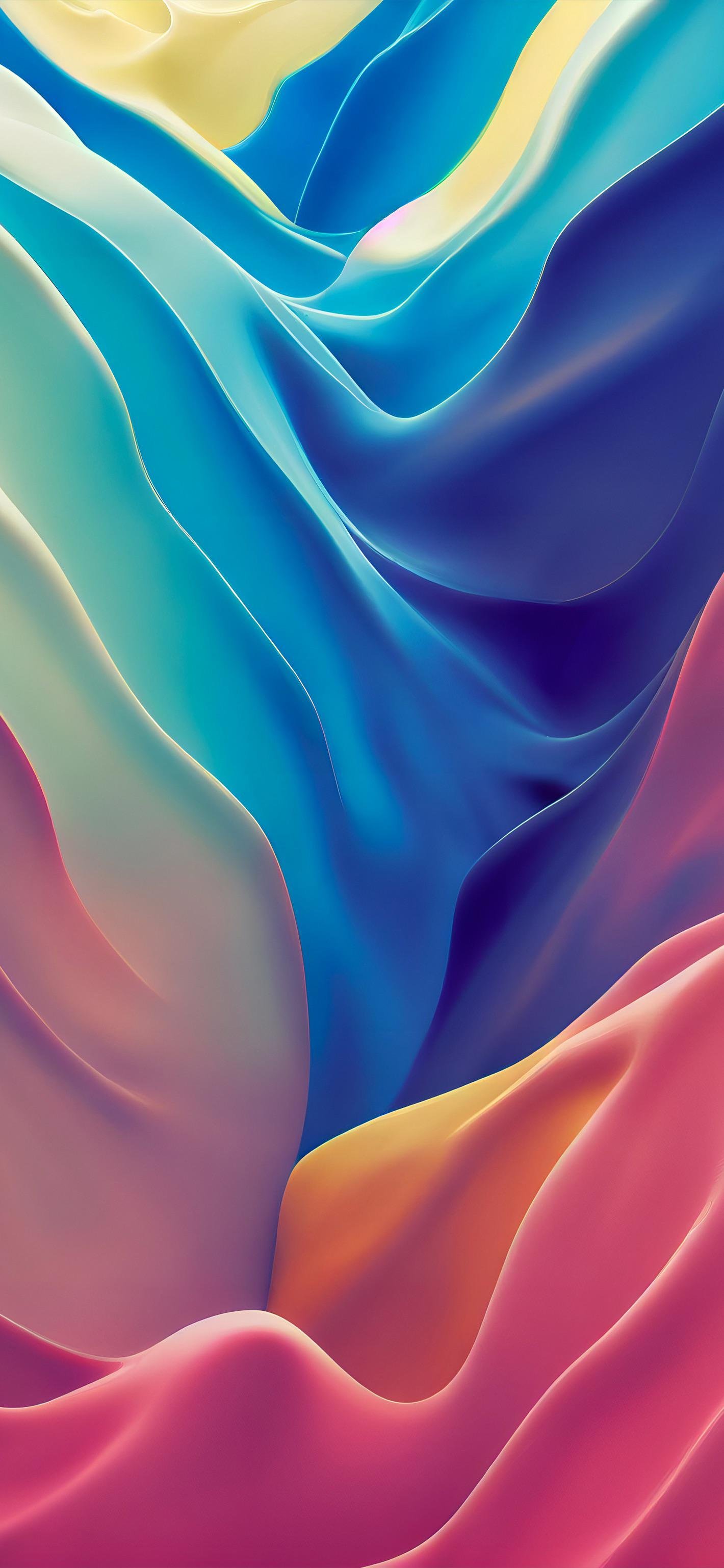 Colorful splash abstract digital layers colors