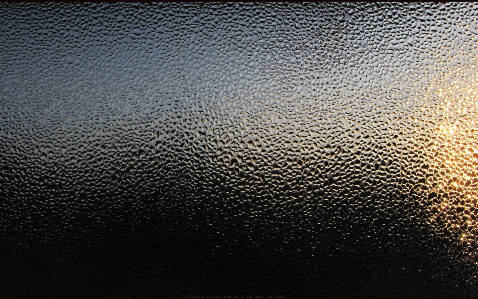 black leather stained glass window water drops texture on 2k