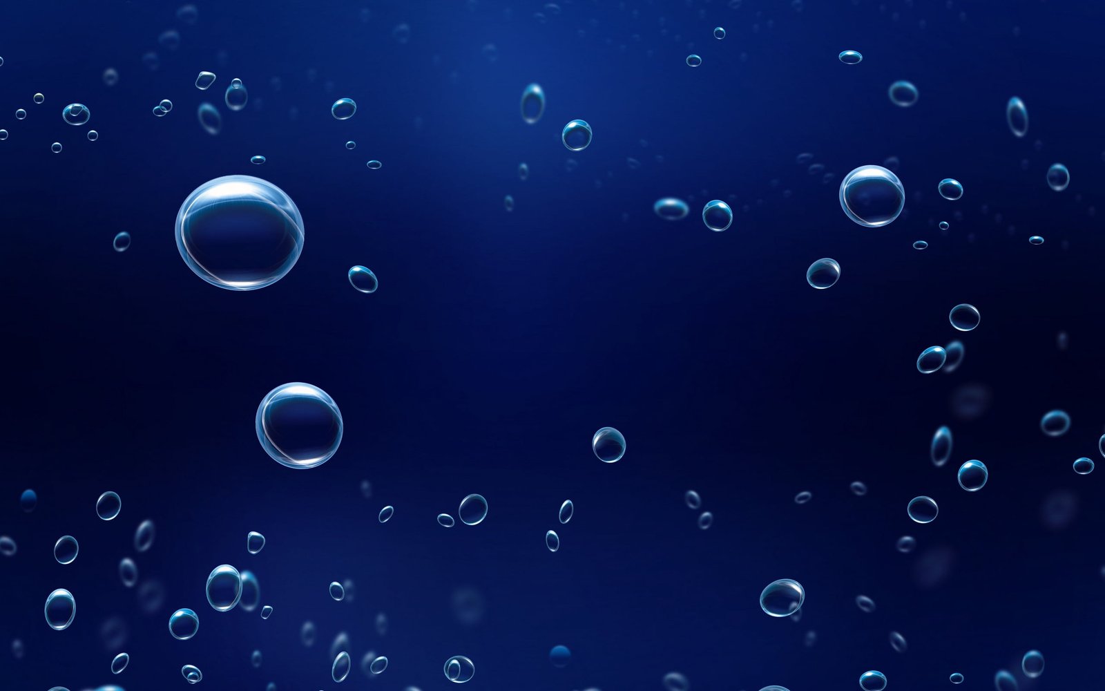 bubbles with blue background wallpaper surface dark liquid 2k