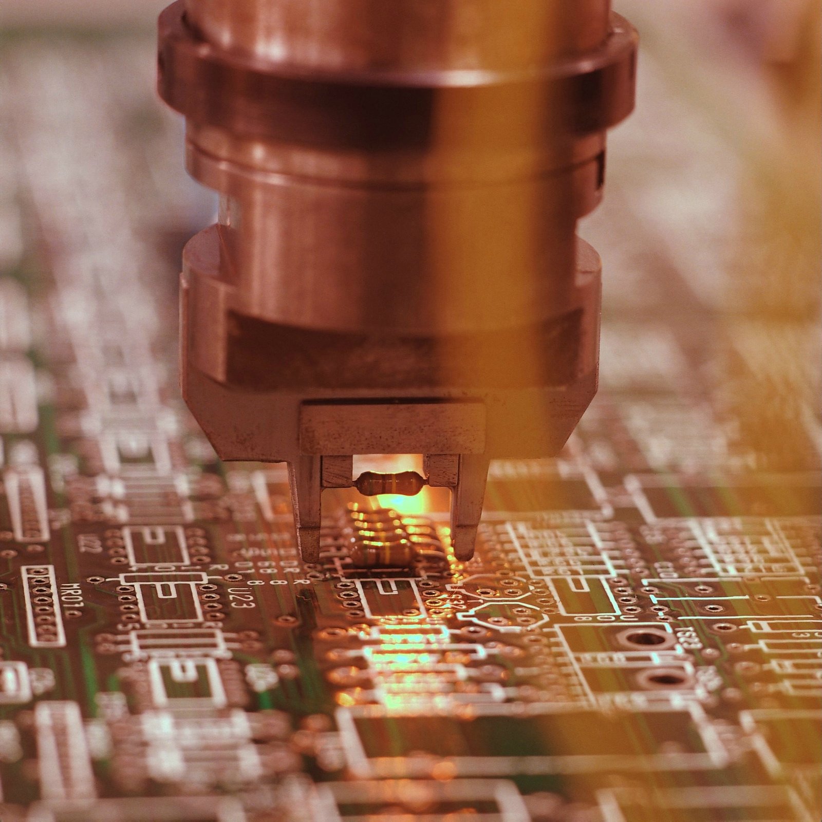 green computer circuit board macro technology machine boards 2k
