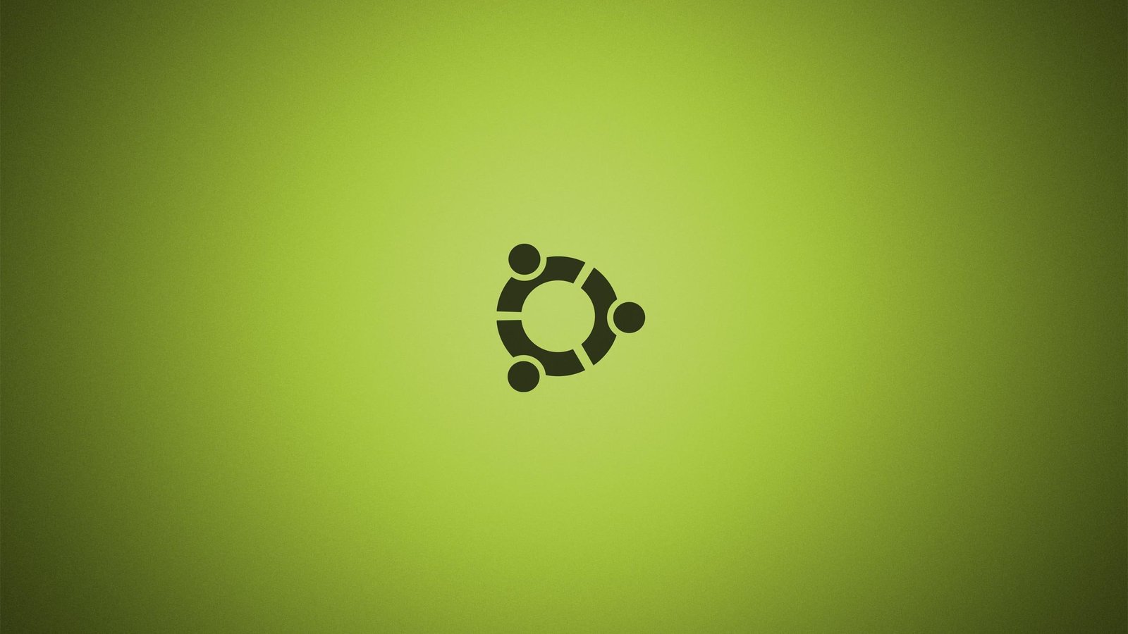 Green Ubuntu logo black and green textile computers 2k