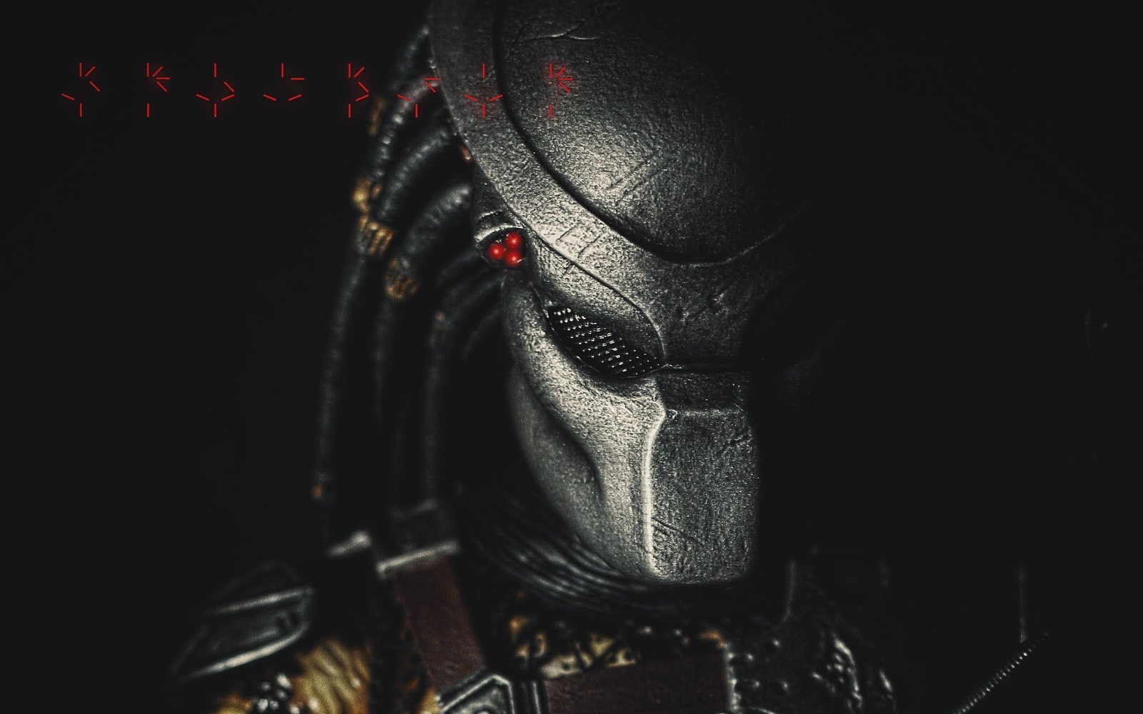 Predator wallpaper being characters mask helmet thing black Color 2k