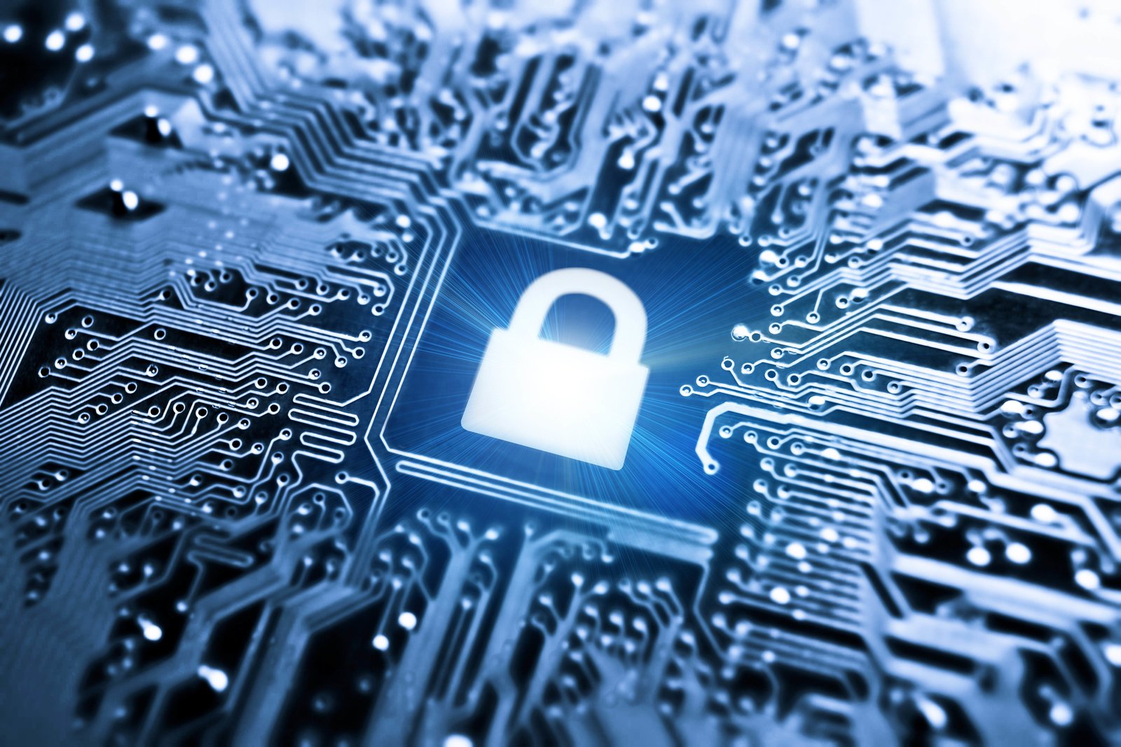 padlock illustration blue chip color fee track processor 2k 4k 5k