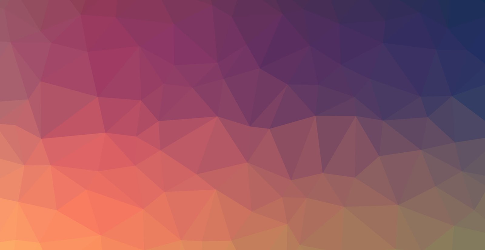 triangle abstract gradient soft Linux blue violet 2k