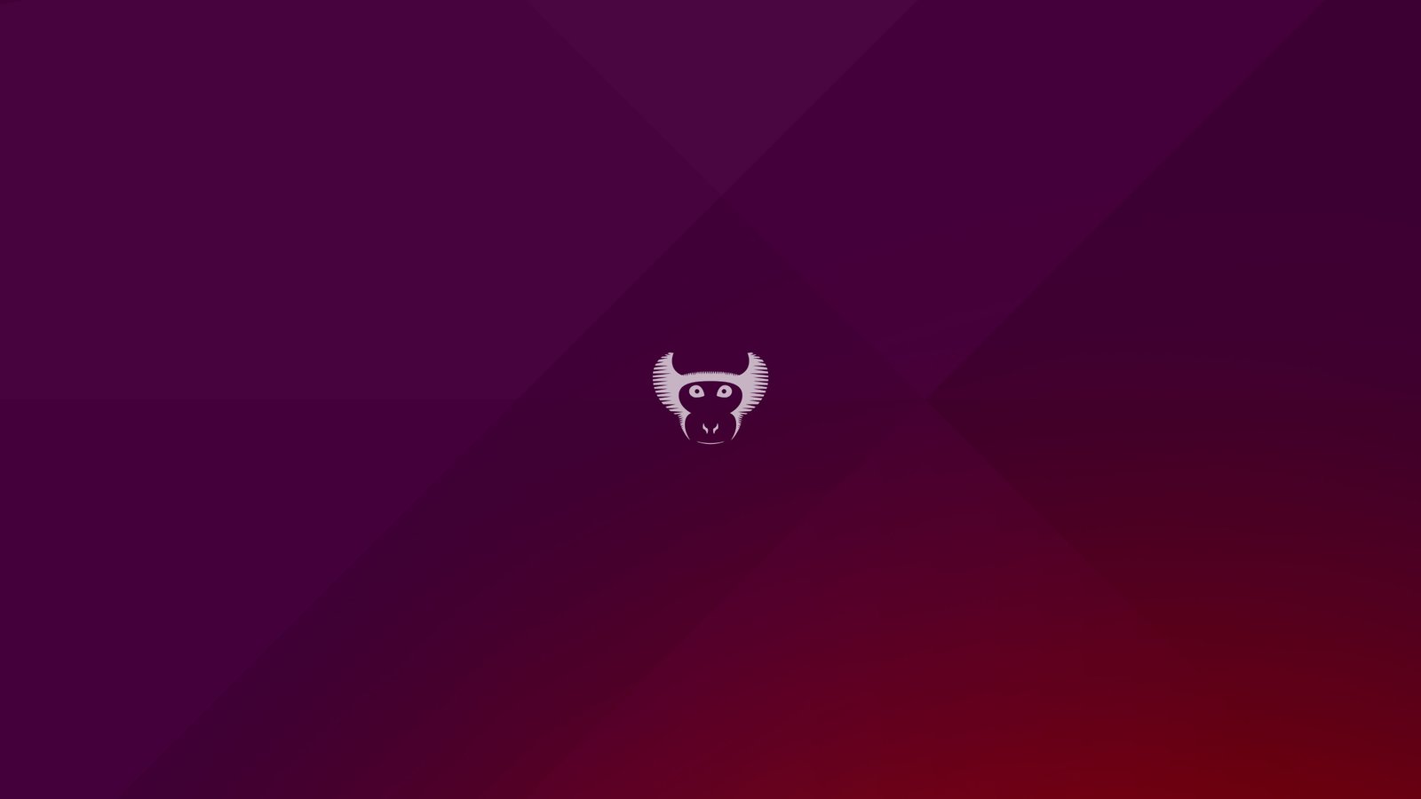 white monkey logo Linux Ubuntu animal themes mammal 2k 4k