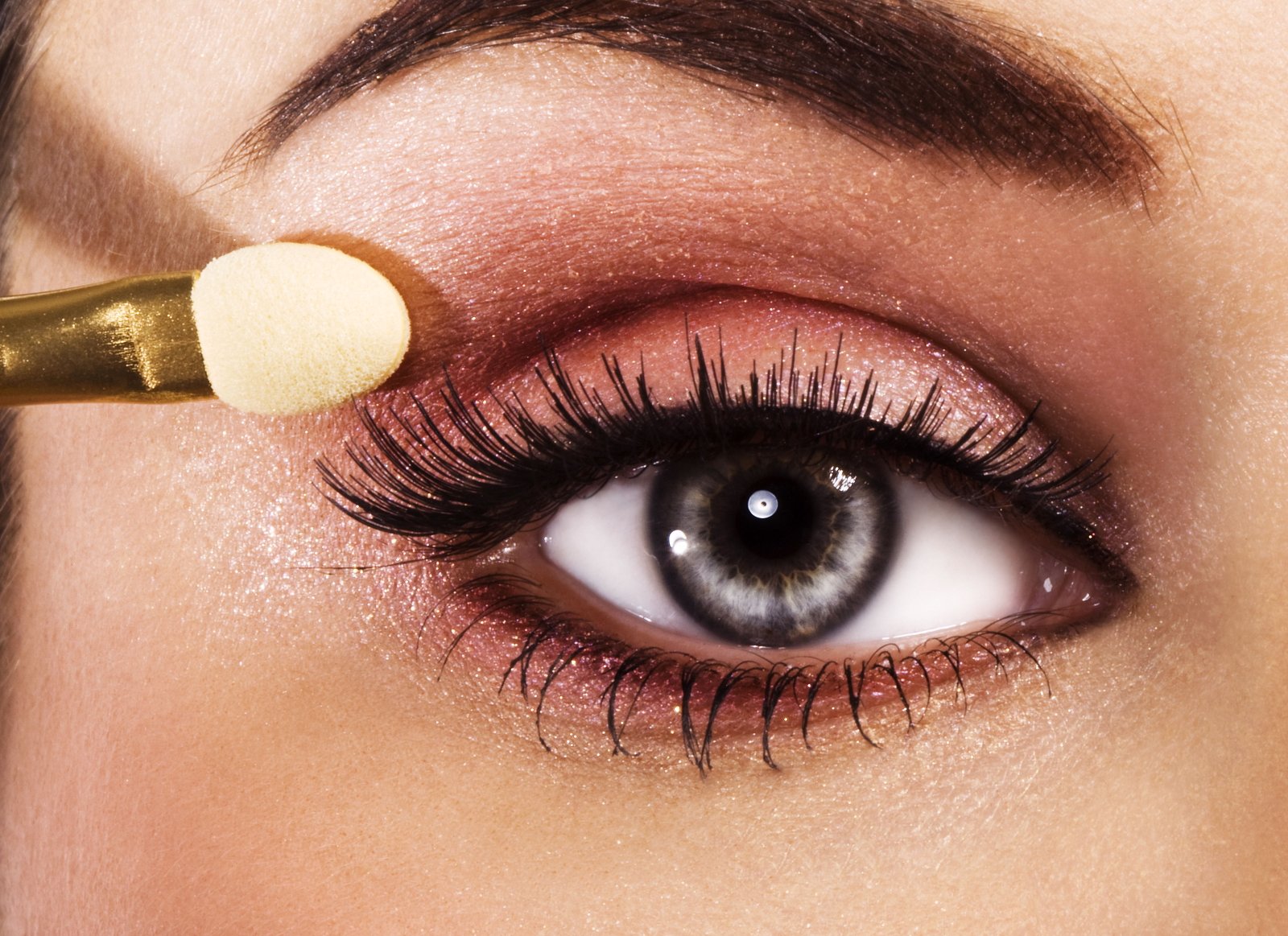 woman s eye macro eyes eyelashes photo makeup shadows Make up 2k 4k 5k
