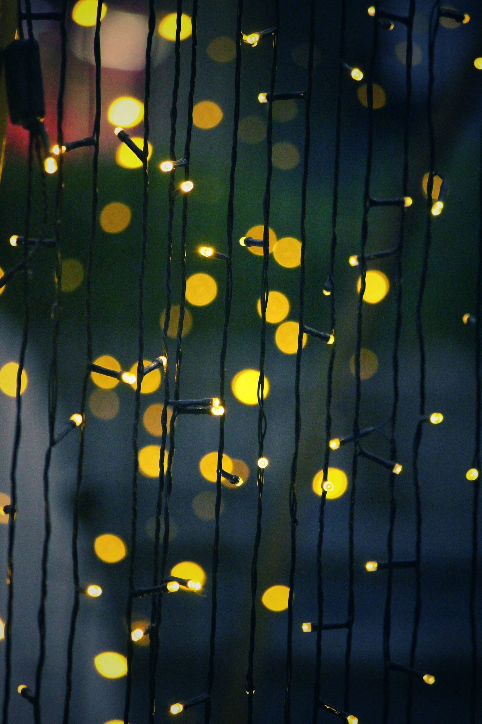 art lights pattern abstract background blur bokeh bright 2k