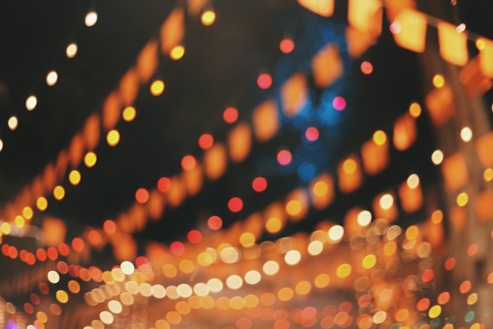 bokeh lights photo bright festive glitter shiny christmas 2k 4k 5k