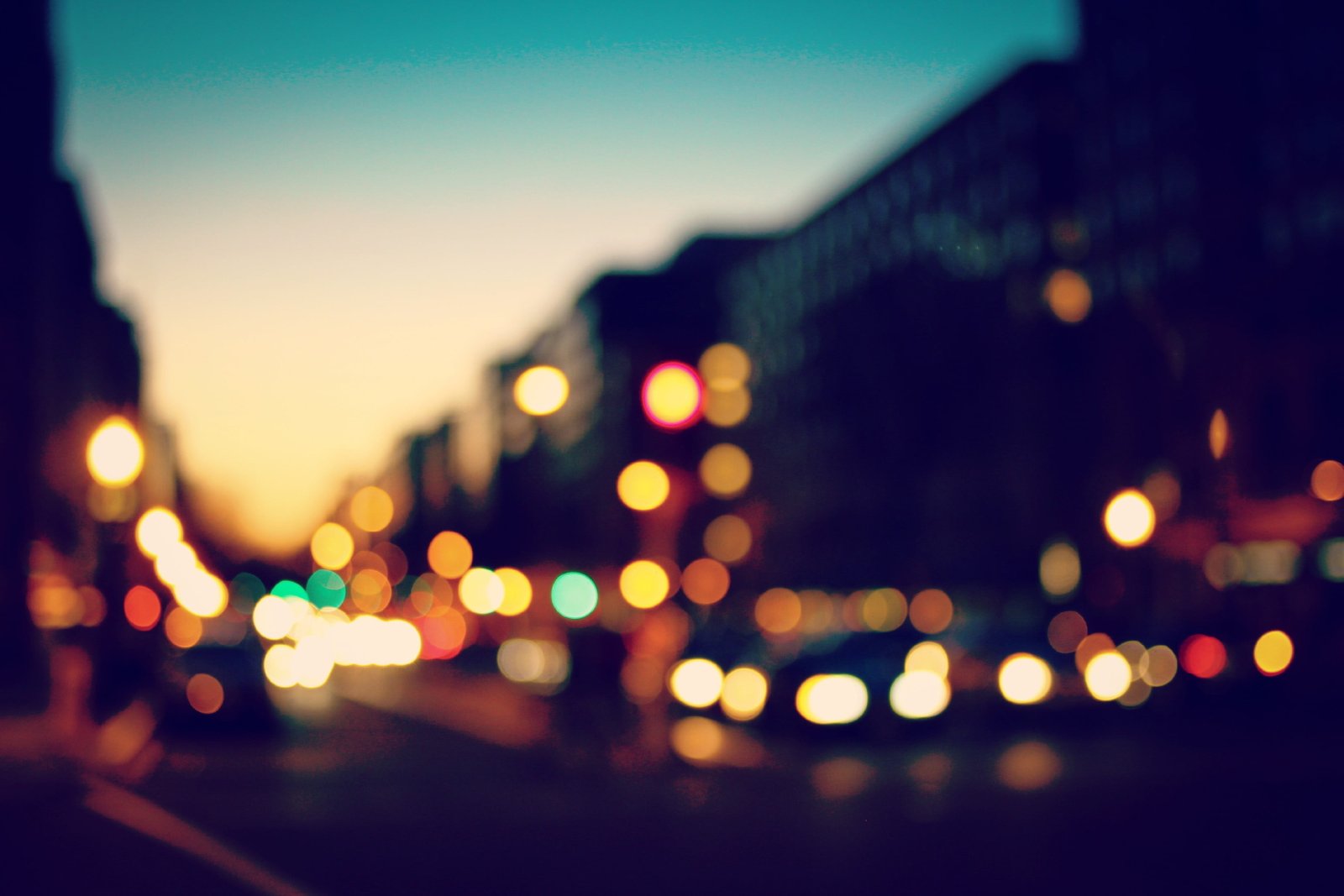 bokeh lights photography untitled city night defocused cityscape 2k