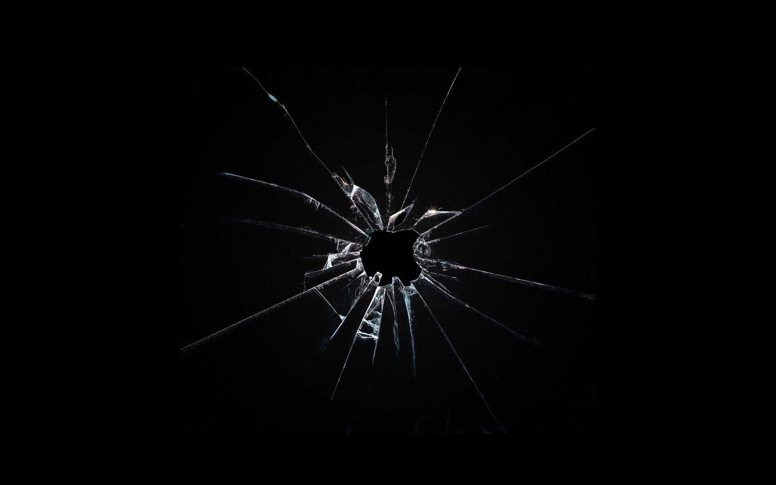 abstract bokeh broken crack glass pattern psychedelic 2k