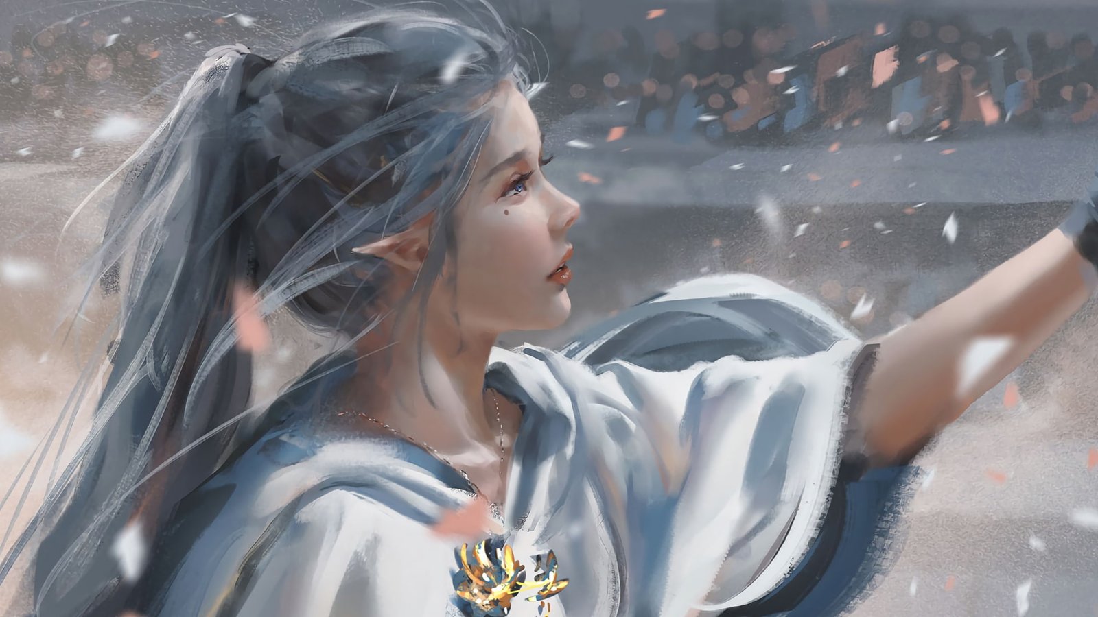 girl artwork cg princess magic legend fairy mystic 75 2k