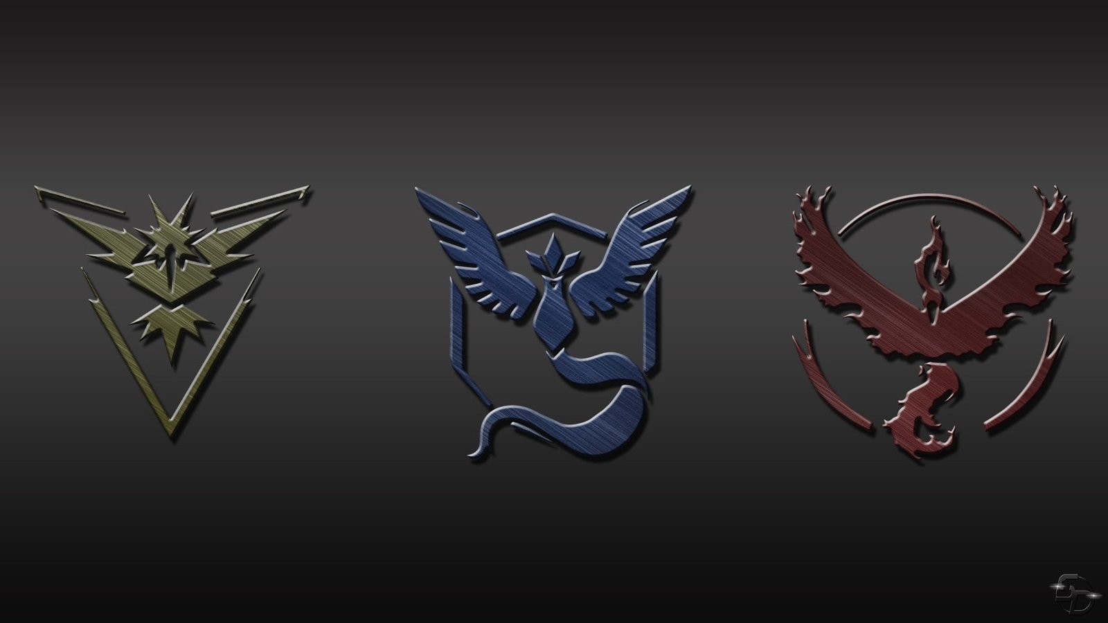 pokemon Pokemon Go Team Instinct Mystic Valor 2k