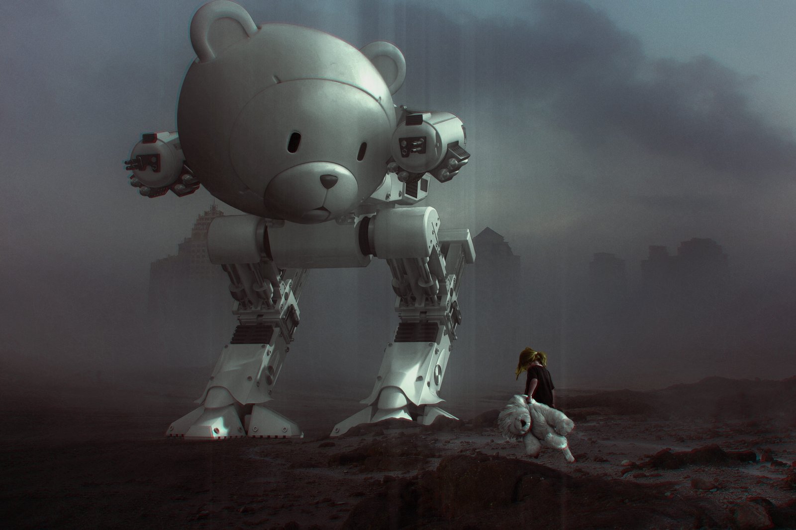 scifi fantasy mystical composing photomontage mood girl 2k 4k 5k 8k 10k