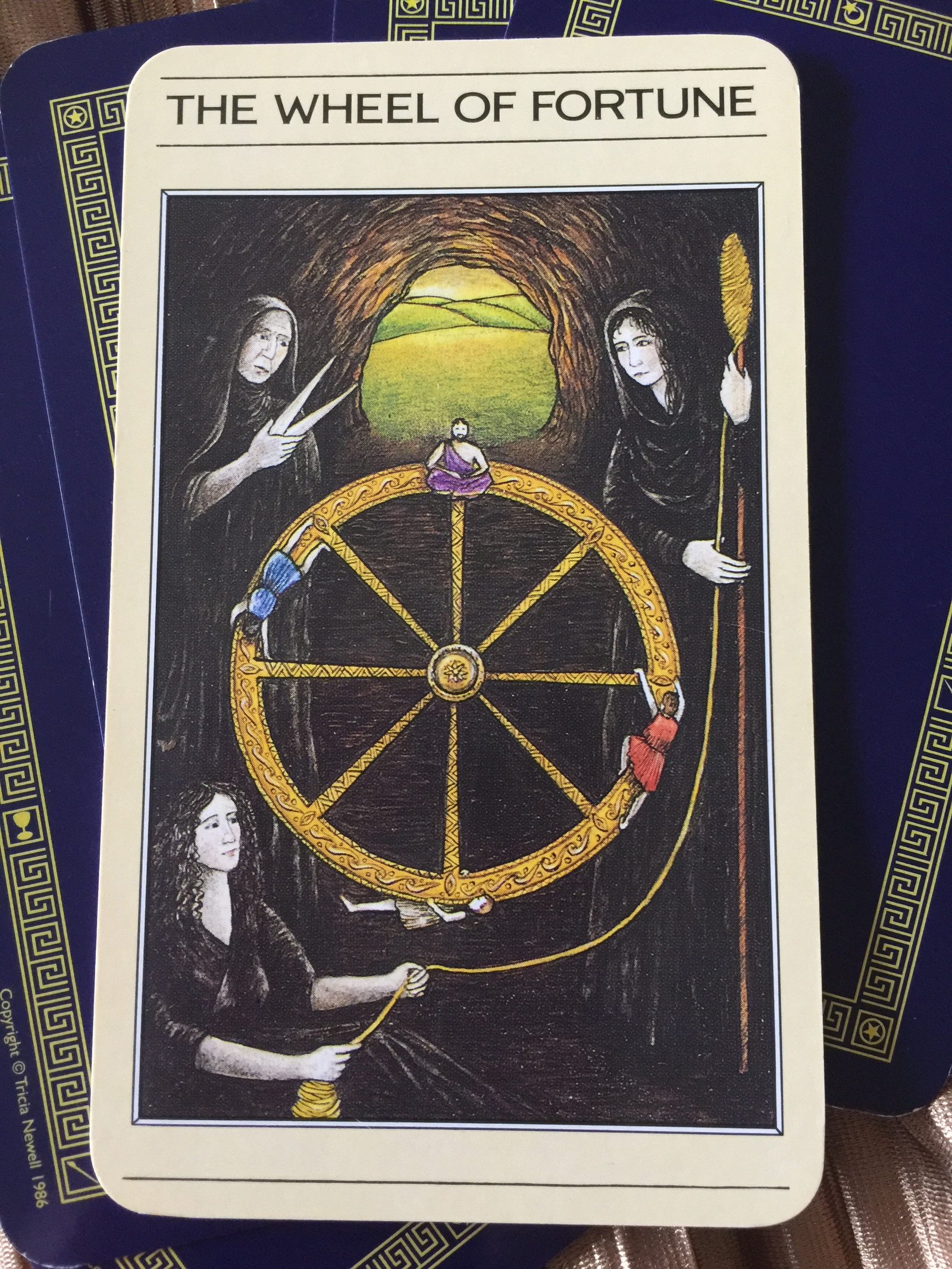 tarot cards mystic prediction fantasy symbol wheel of fortune 2k